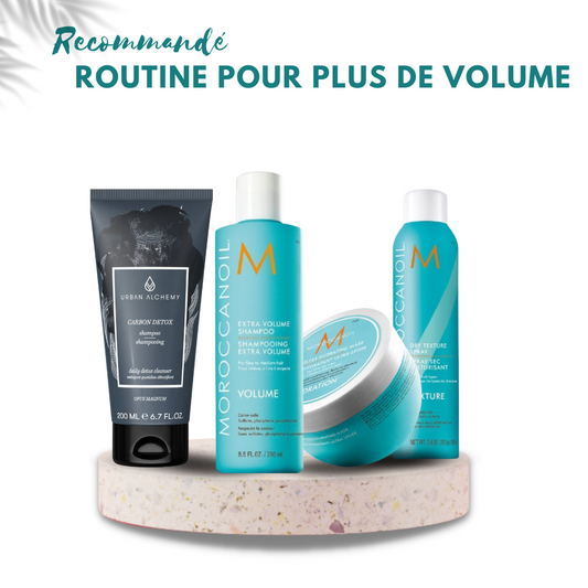Rituel Moroccanoil - routine volume - by mélanie