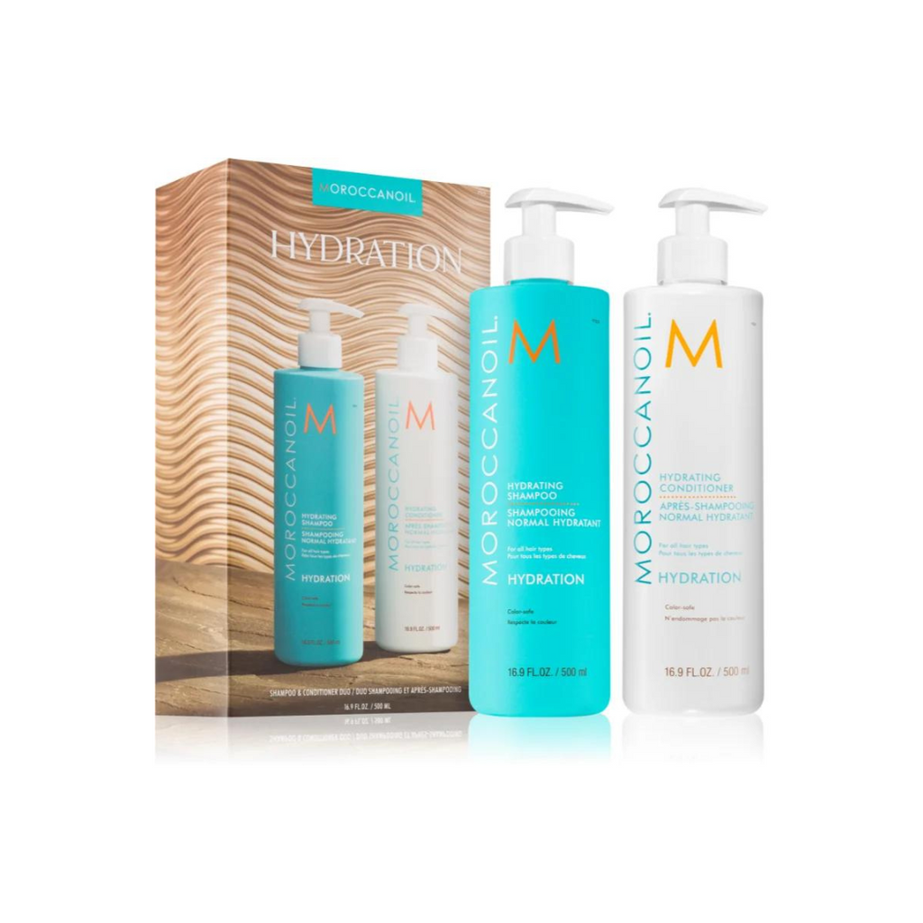 Moroccanoil Duo shampoing et après-shampoing hydratation 500 ml - 1