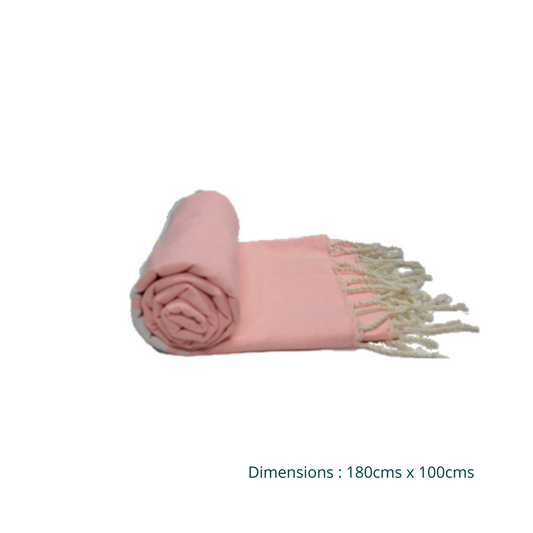 Foutas de plage rose