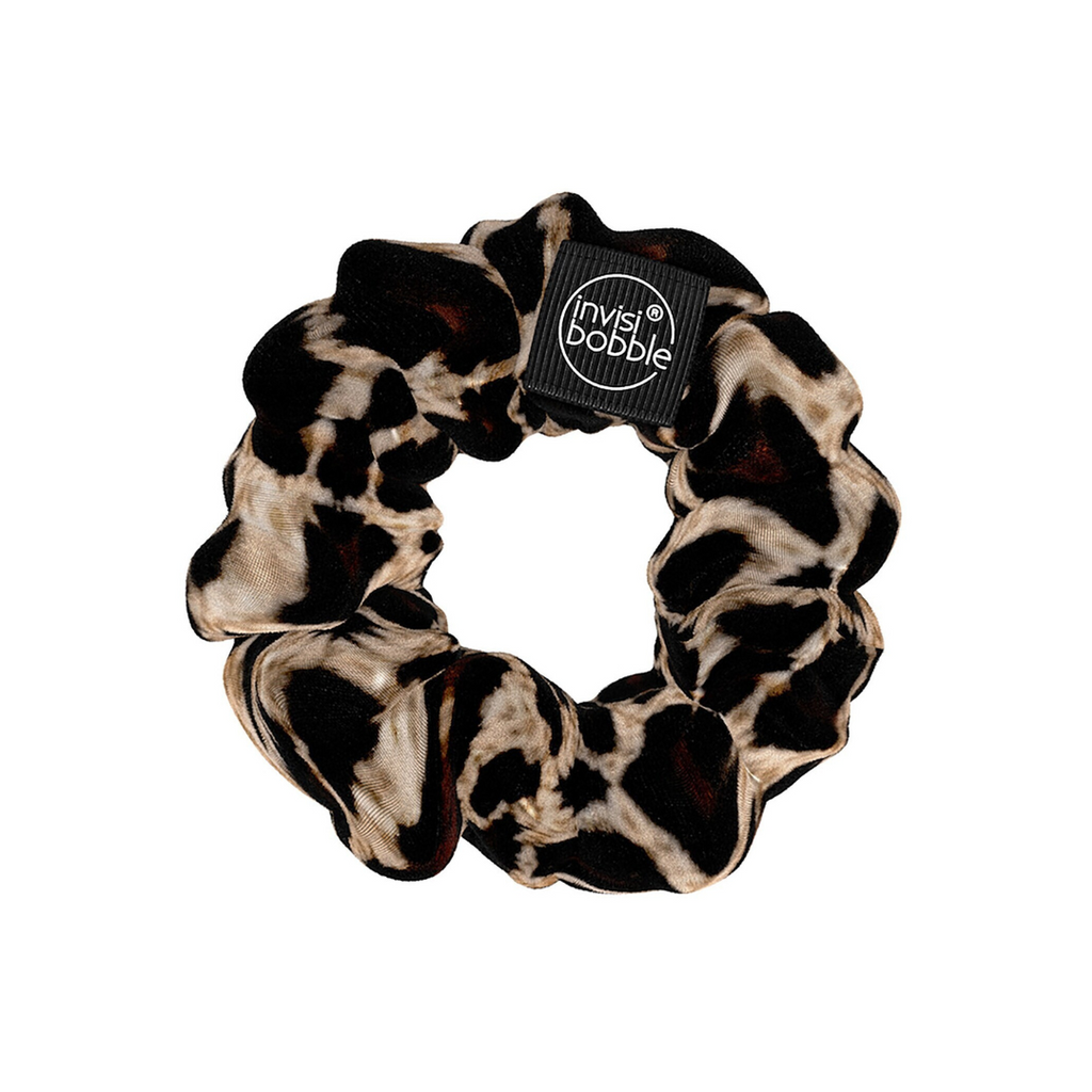chouchou velour leopard - chouchou cheveu invisibobble - by melanie - 3