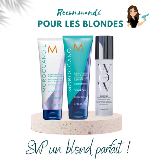 Rituel blonde - routine blonde - by mélanie - 1