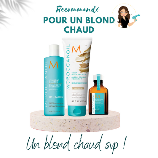 Rituel Moroccanoil - Routine Blonde - by mélanie - 1